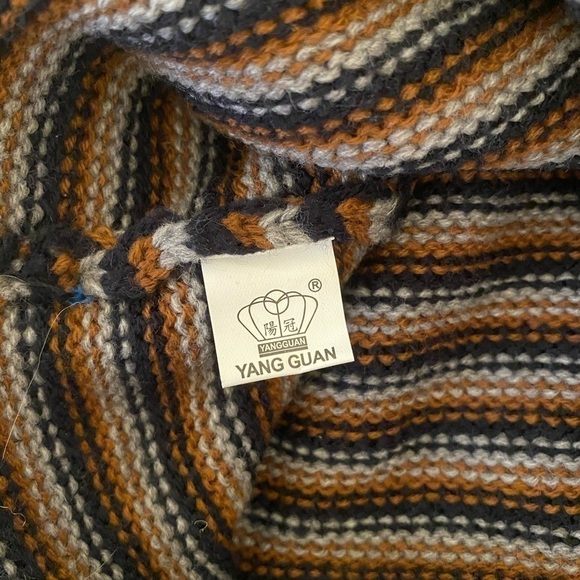 A’S Double Layer Knit Beanie Hat Cap Youth Large - Picture 3 of 3